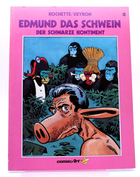 Edmund und das Schwein Comic Album Nr. 2: Der schwarze Kontinent von Carlsen